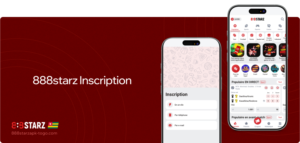 888starz Apk Togo Inscription